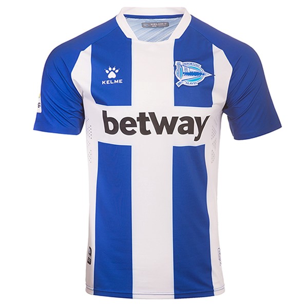 Tailandia Camiseta Alavés 1ª Kit 2019 2020 Azul